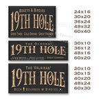 19th Hole Sign