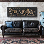 Bar & Lounge Sign