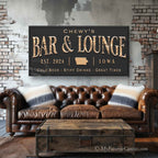 Bar & Lounge Destination Sign