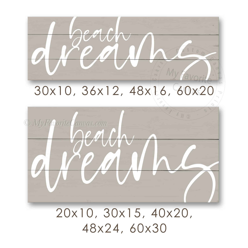 Beach Dreams Sign v4