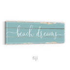 Beach Dreams Rustic Sign