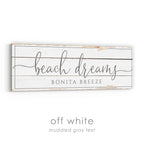 Beach Dreams Rustic Sign