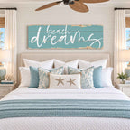 Beach Dreams Rustic Sign v3