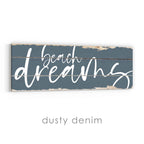 Beach Dreams Rustic Sign v3