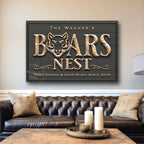 Boars Nest Bar Sign