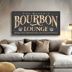Bourbon Lounge Sign