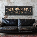 Category Five Saloon Sign