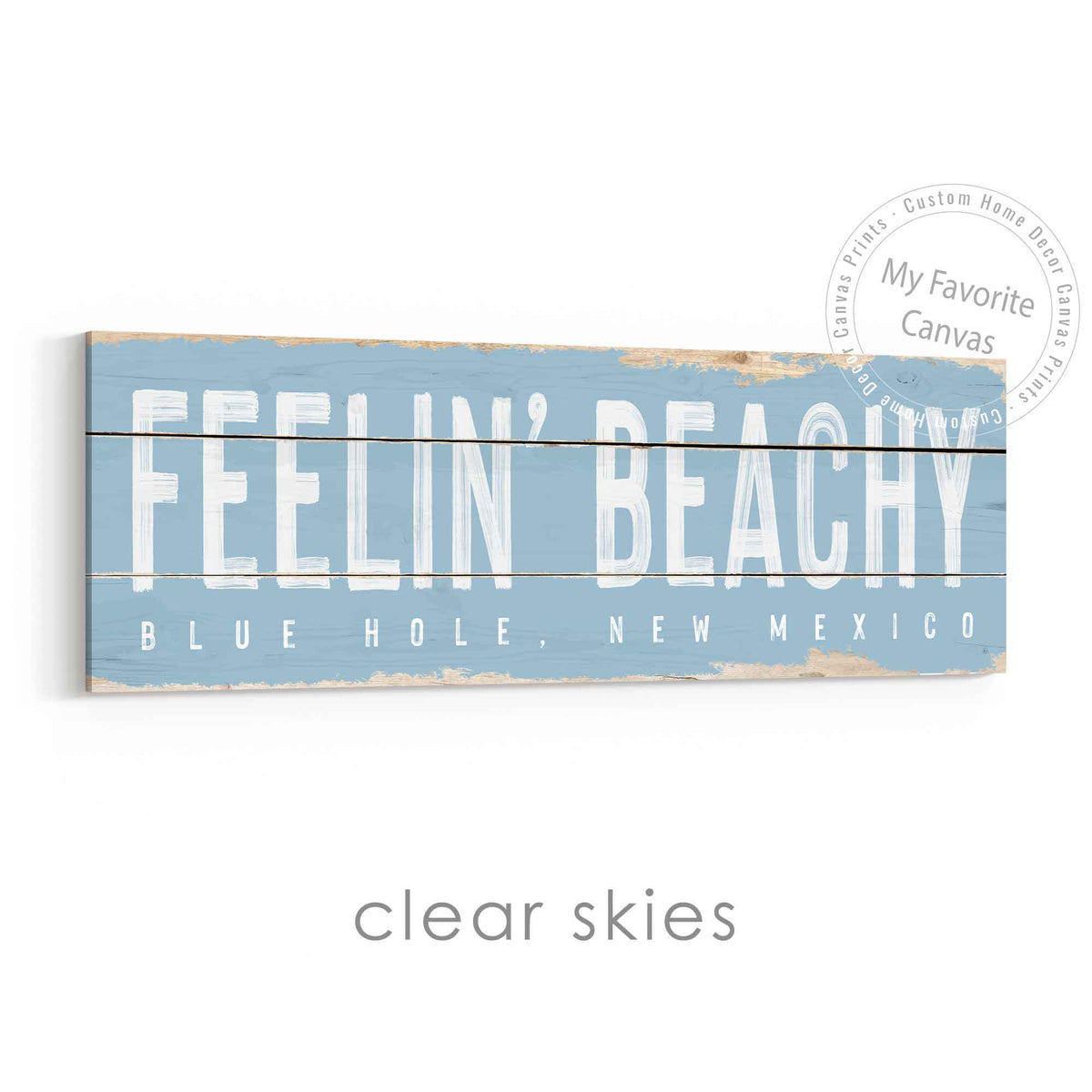 Feelin' Beachy Rustic Sign