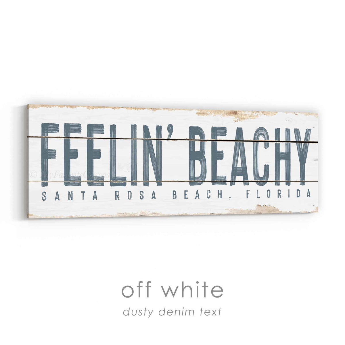 Feelin' Beachy Rustic Sign