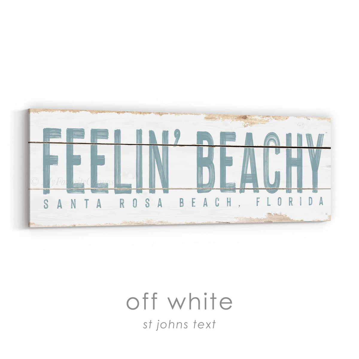 Feelin' Beachy Rustic Sign
