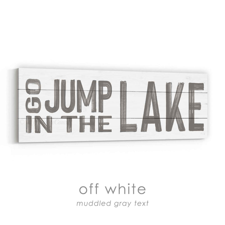 Go Jump in the Lake Sign v2