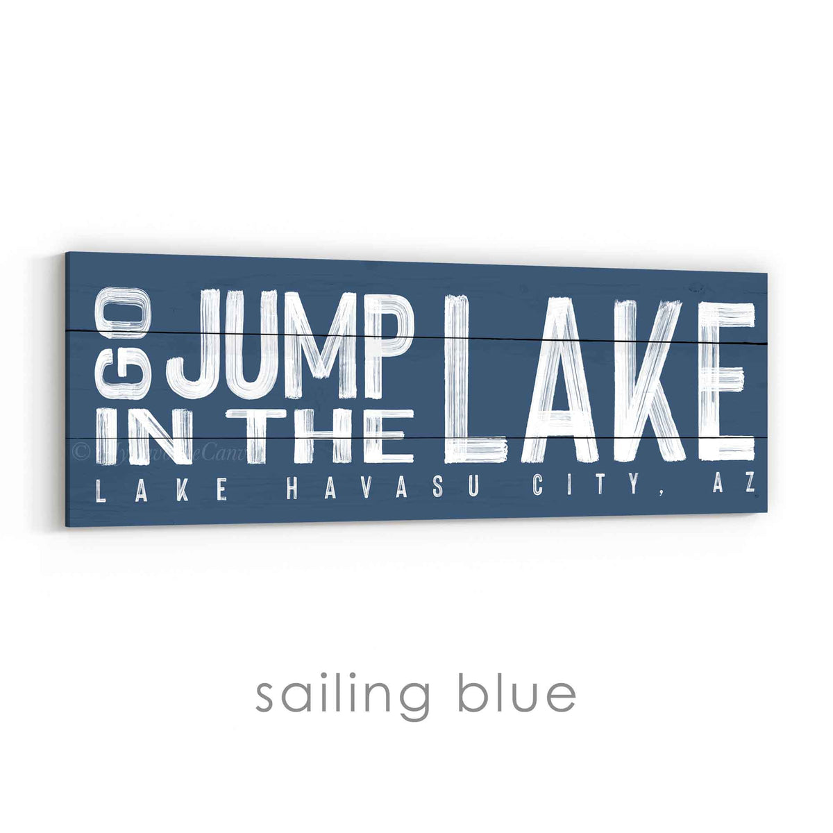 Go Jump in the Lake Sign v2
