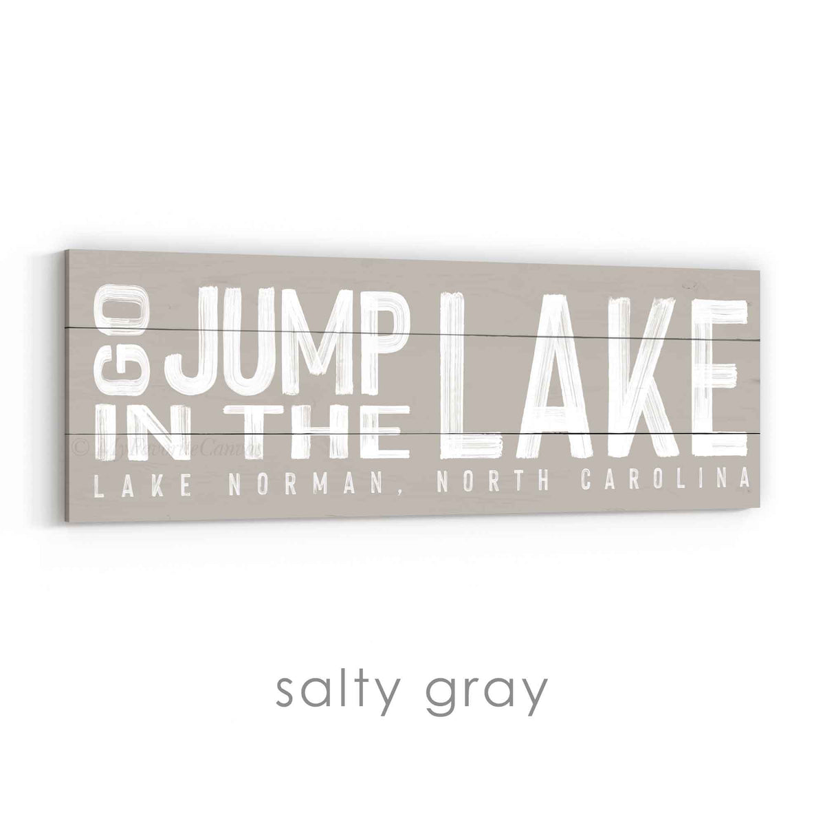 Go Jump in the Lake Sign v2