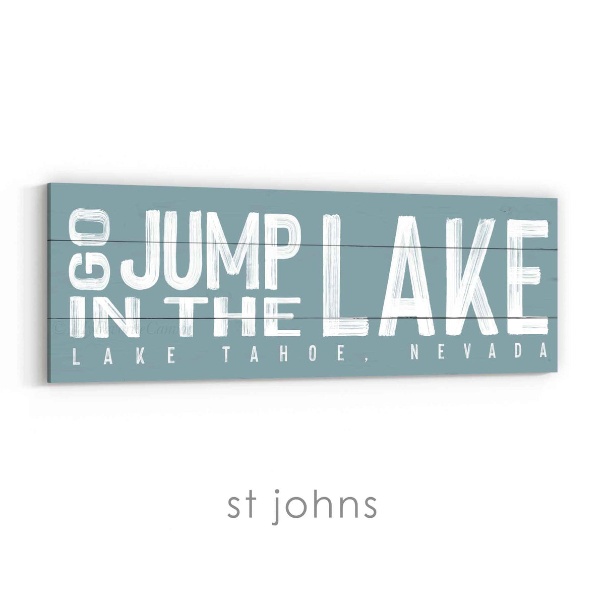 Go Jump in the Lake Sign v2
