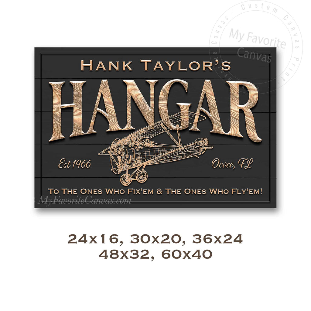 Hangar Sign