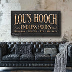 Hooch Bar Sign