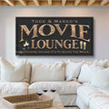 Movie Lounge Sign