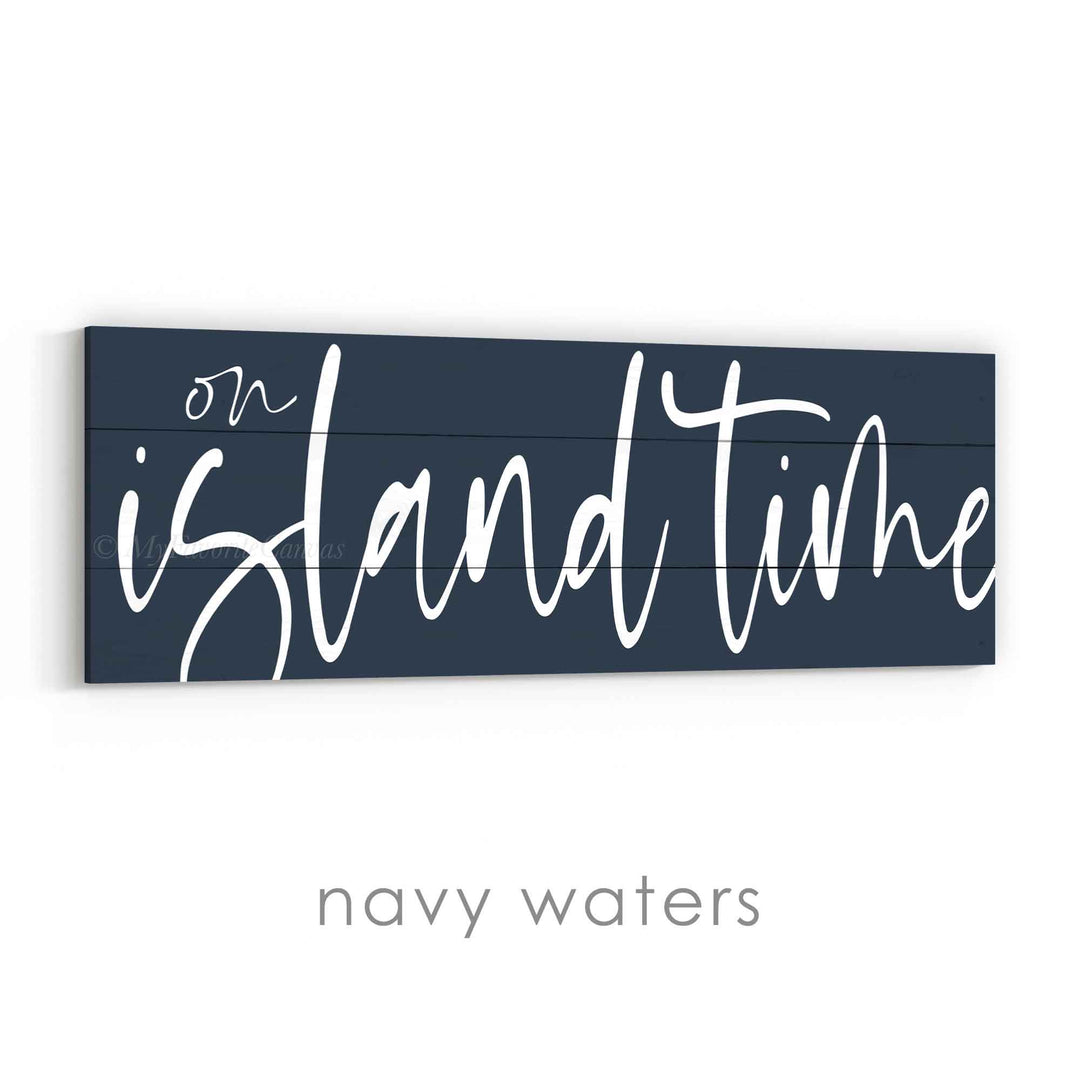 On Island Time Sign v2