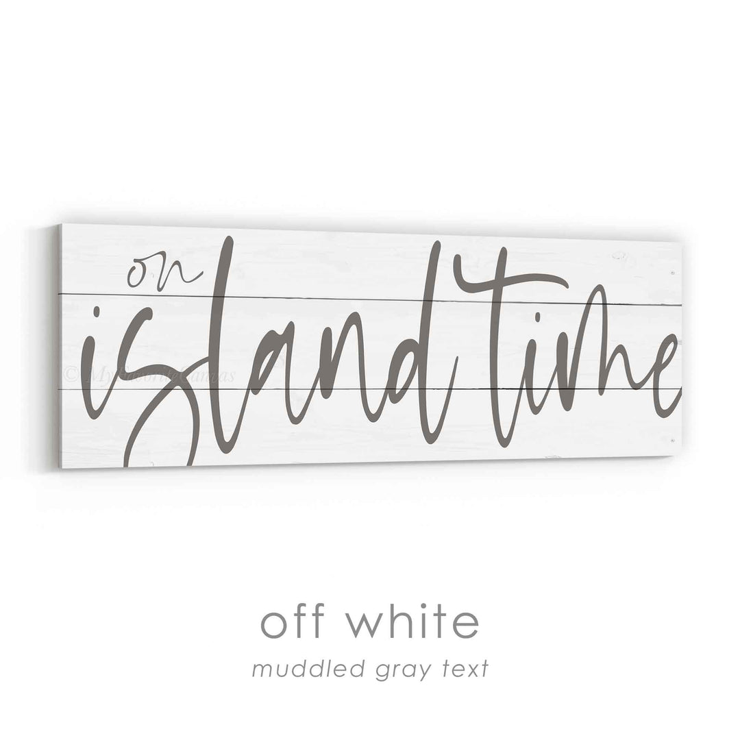 On Island Time Sign v2