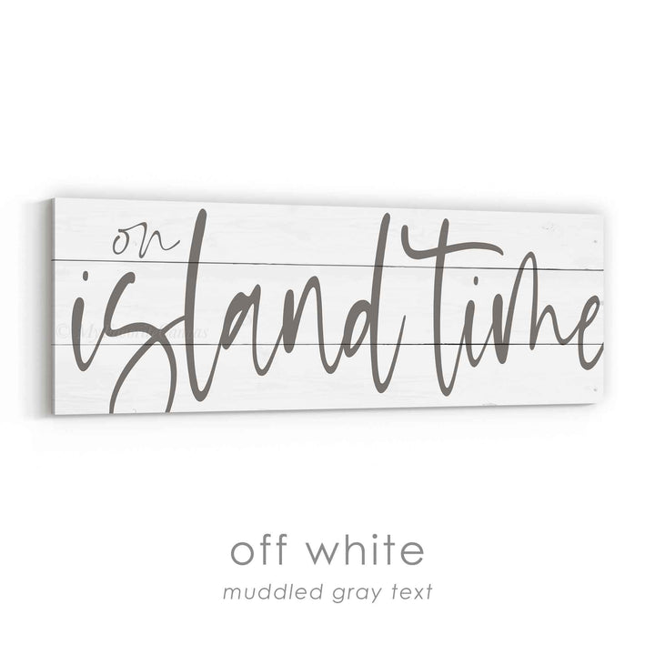 On Island Time Sign v2