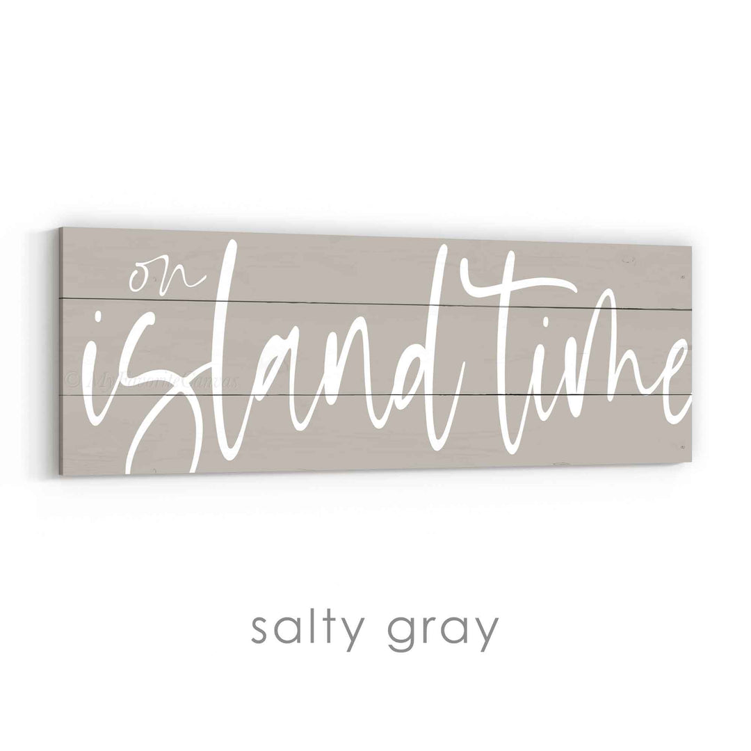 On Island Time Sign v2