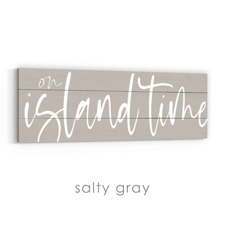 On Island Time Sign v2