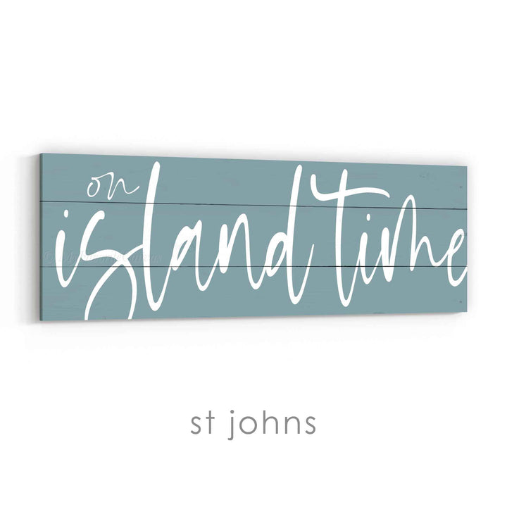 On Island Time Sign v2