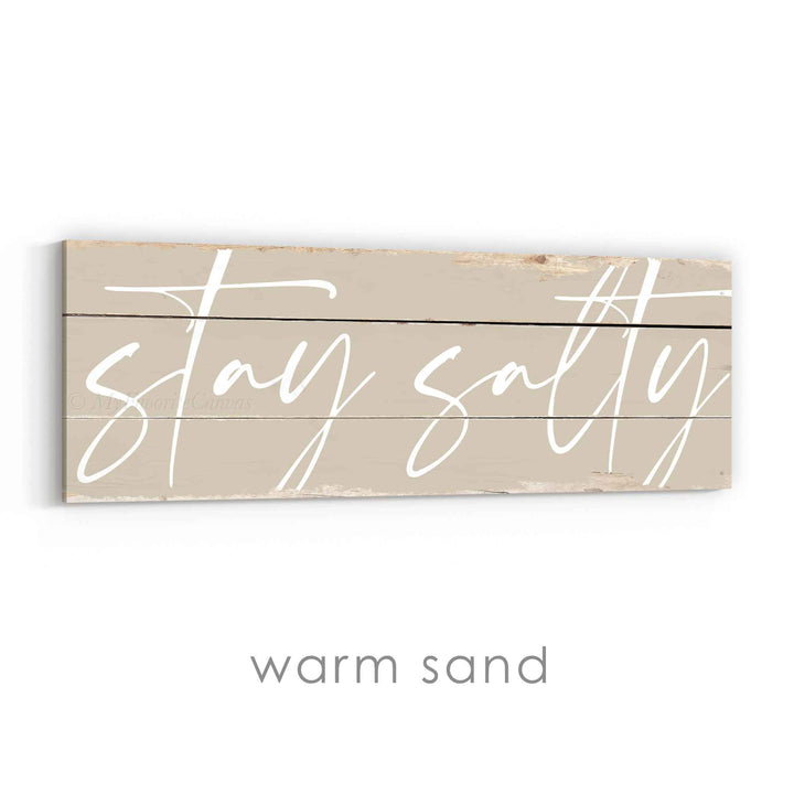 Stay Salty Rustic Sign v2