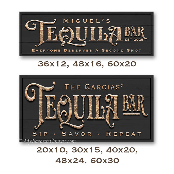 Tequila Bar Sign