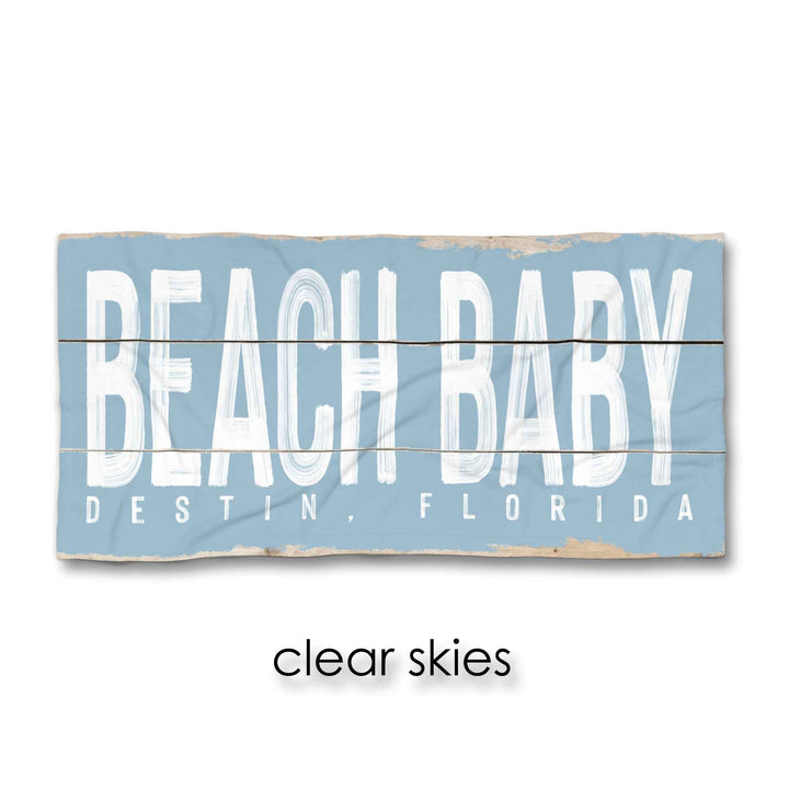 Beach Baby Beach Towel