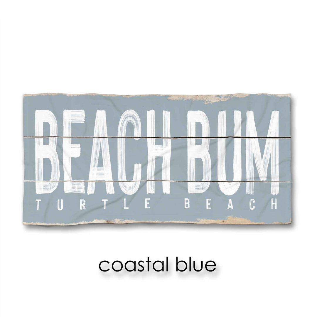 Beach Bum Beach Towel