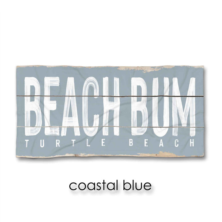 Beach Bum Beach Towel