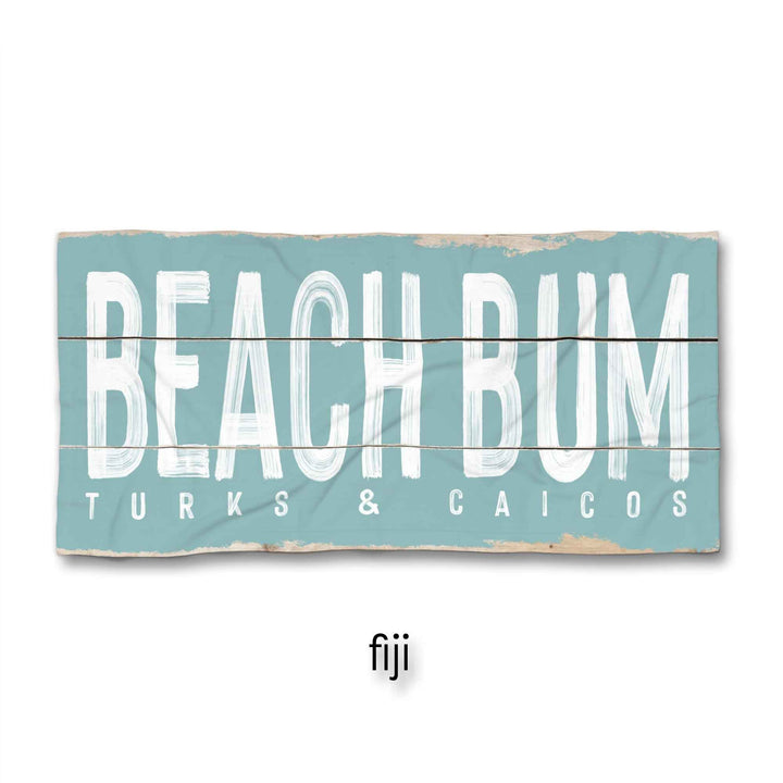 Beach Bum Beach Towel