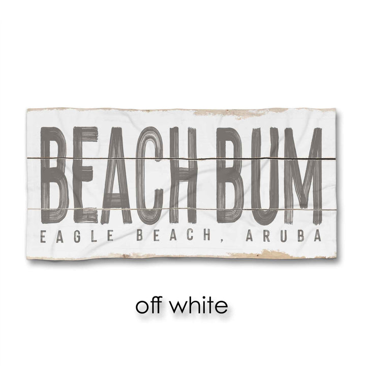 Beach Bum Beach Towel