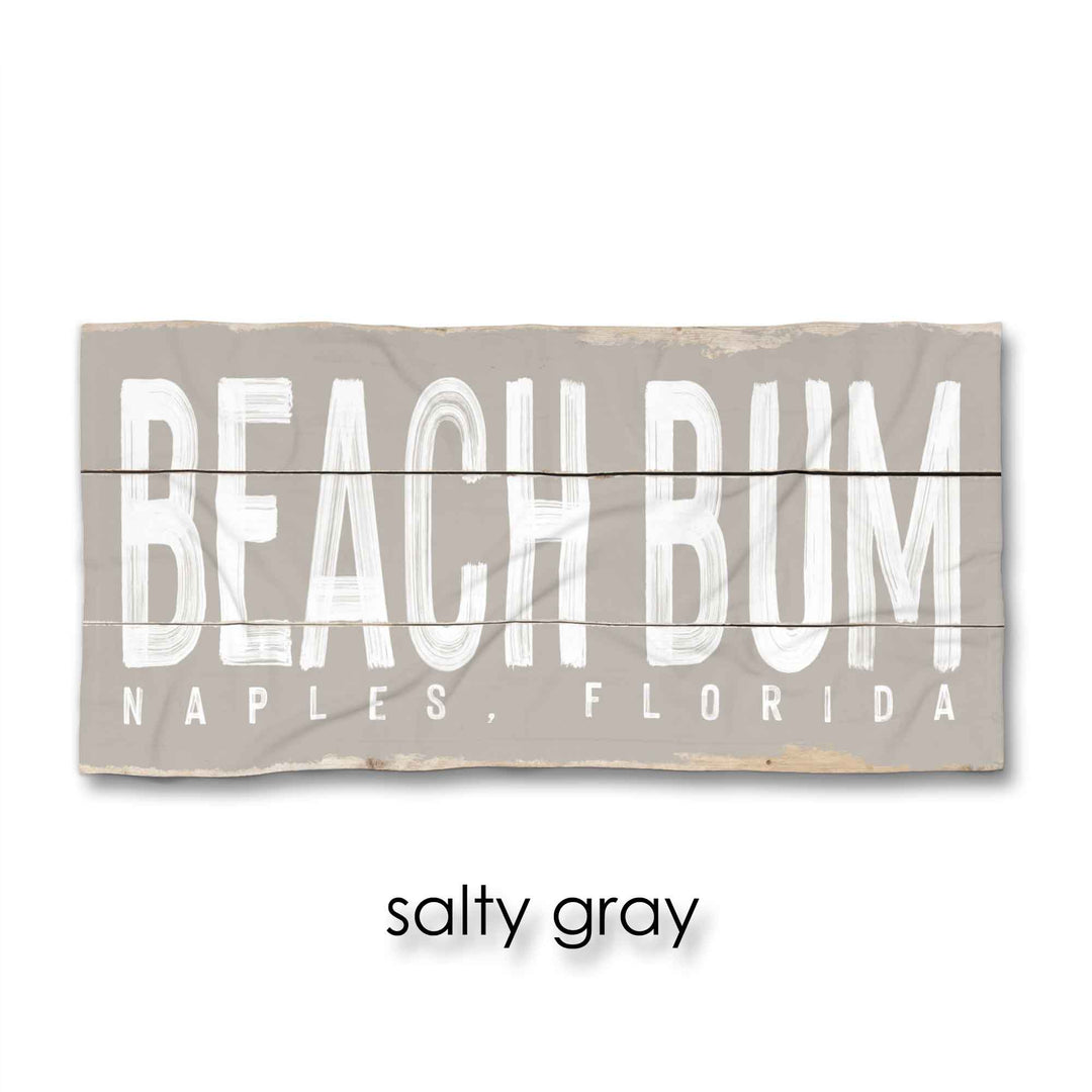 Beach Bum Beach Towel