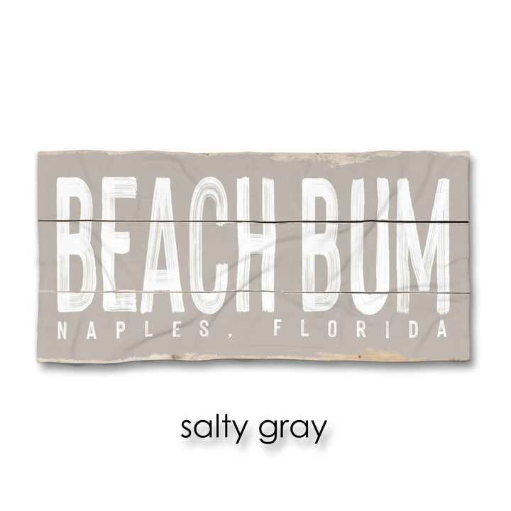 Beach Bum Beach Towel