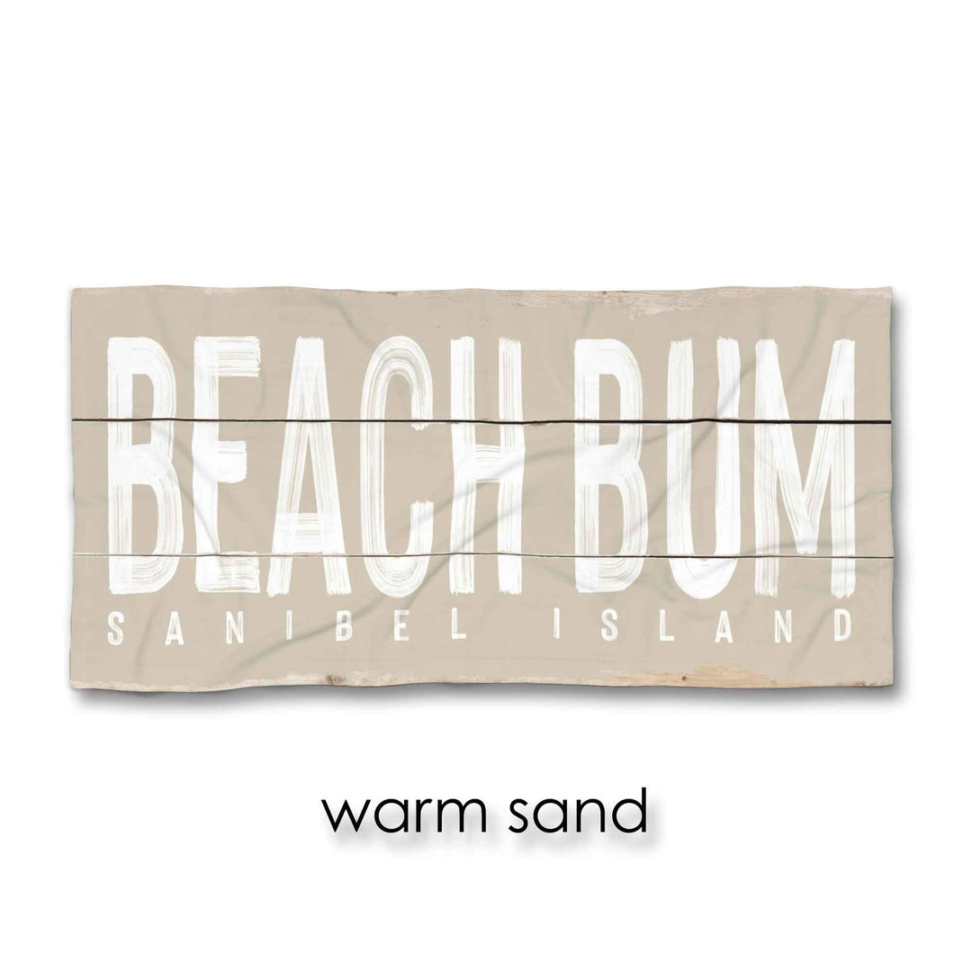Beach Bum Beach Towel