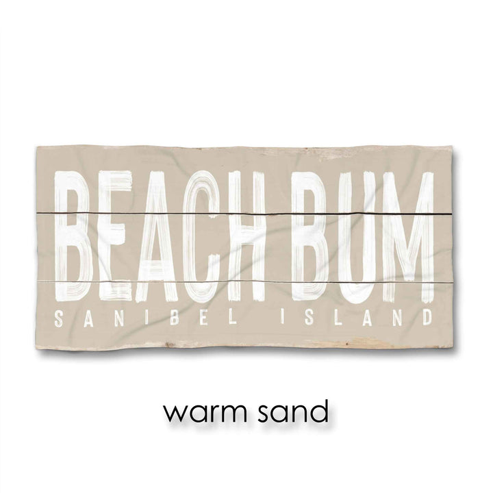 Beach Bum Beach Towel