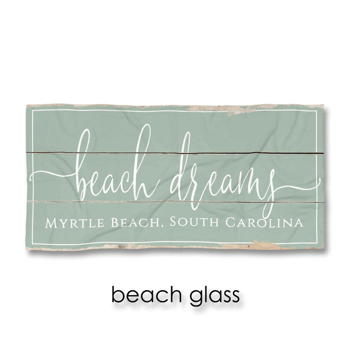 Beach Dreams Beach Towel