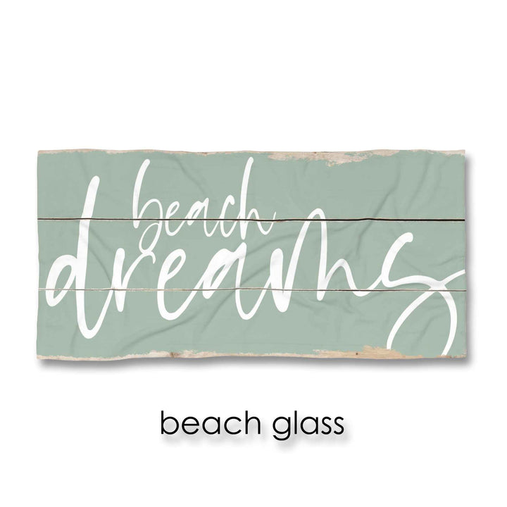 Beach Dreams v2 Beach Towel