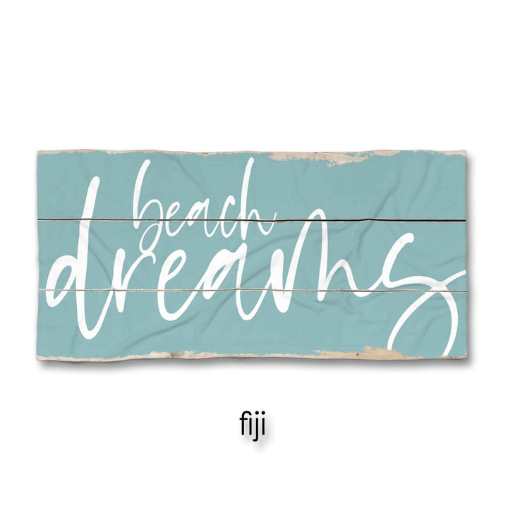 Beach Dreams v2 Beach Towel