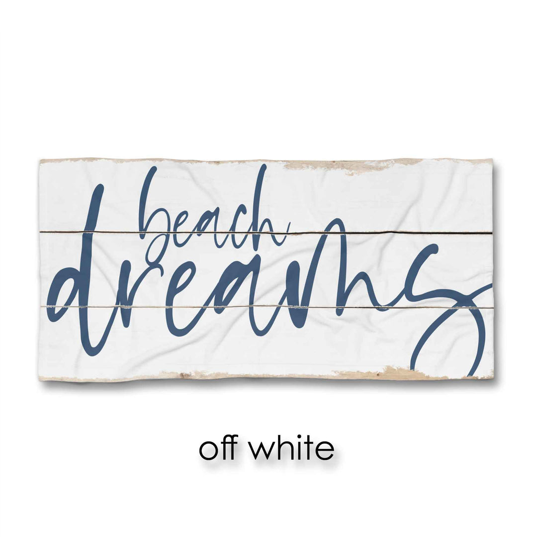 Beach Dreams v2 Beach Towel