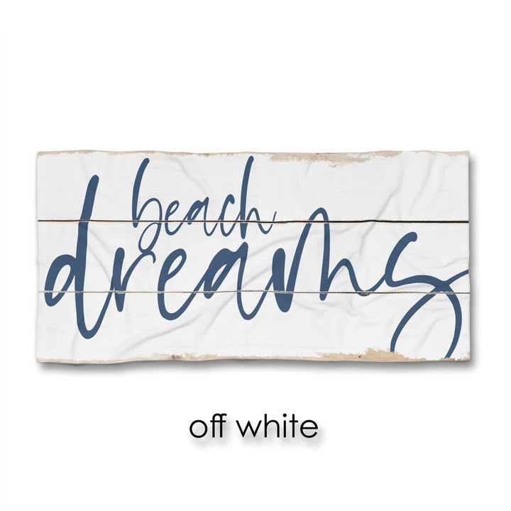 Beach Dreams v2 Beach Towel