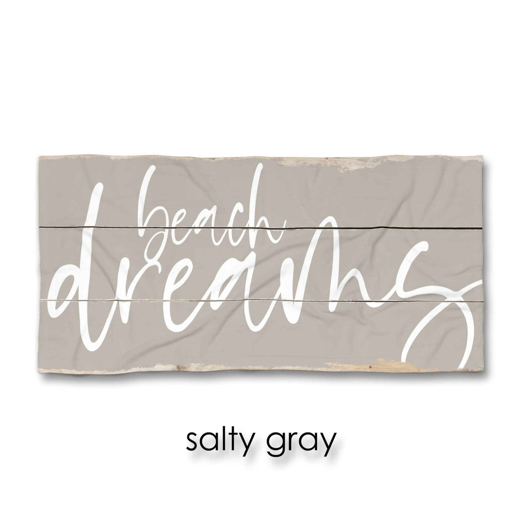 Beach Dreams v2 Beach Towel