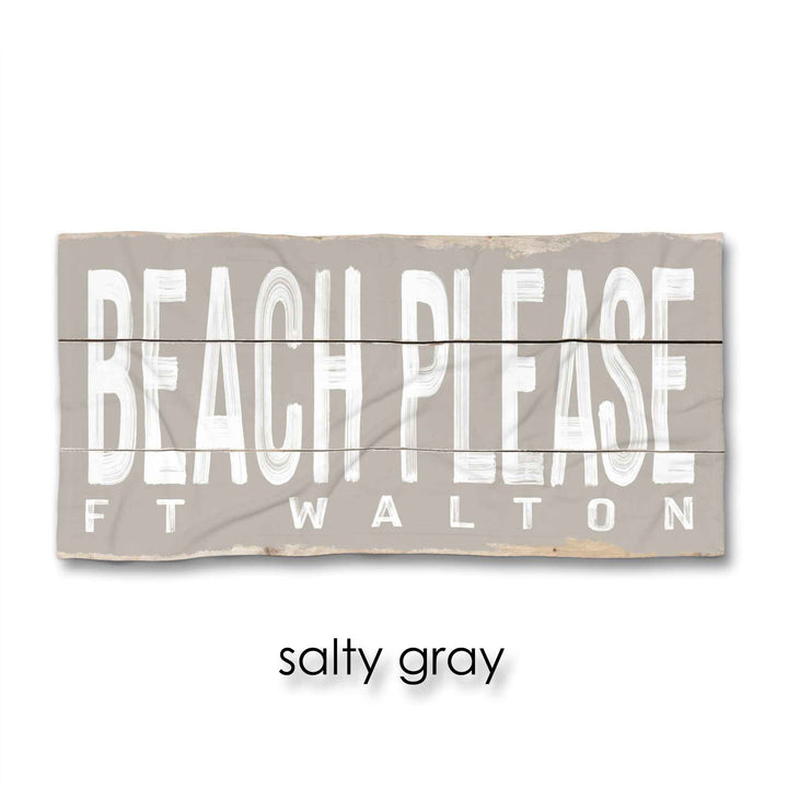 Beach Please Beach Towel