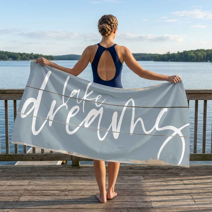 Lake Dreams v2 Beach Towel