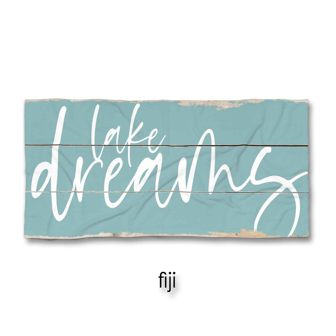 Lake Dreams v2 Beach Towel
