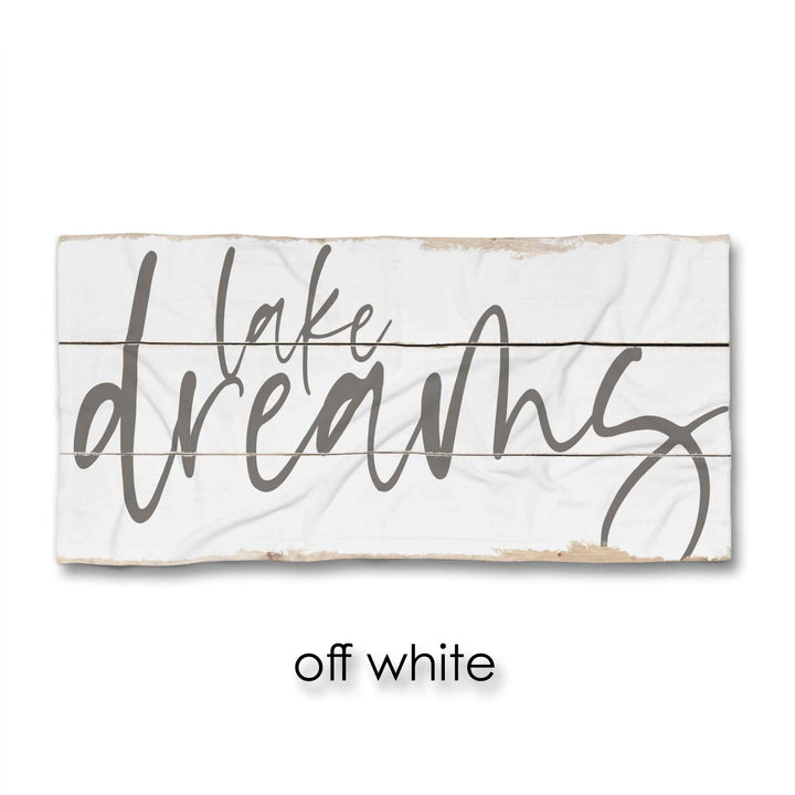 Lake Dreams v2 Beach Towel