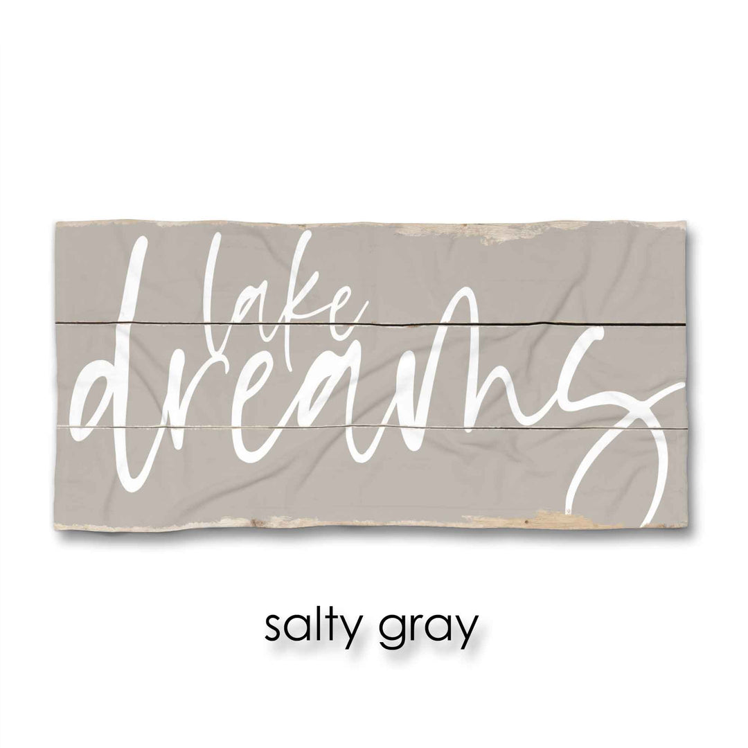 Lake Dreams v2 Beach Towel