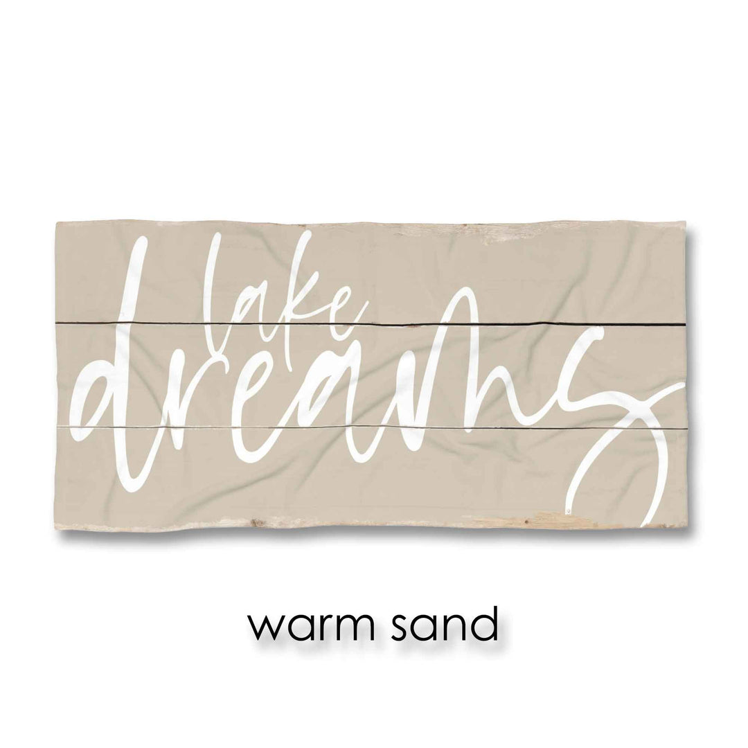 Lake Dreams v2 Beach Towel